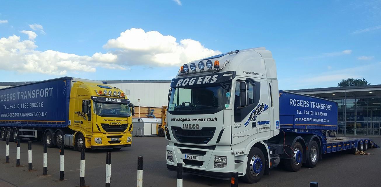 White Rogers Transport articulated lorry